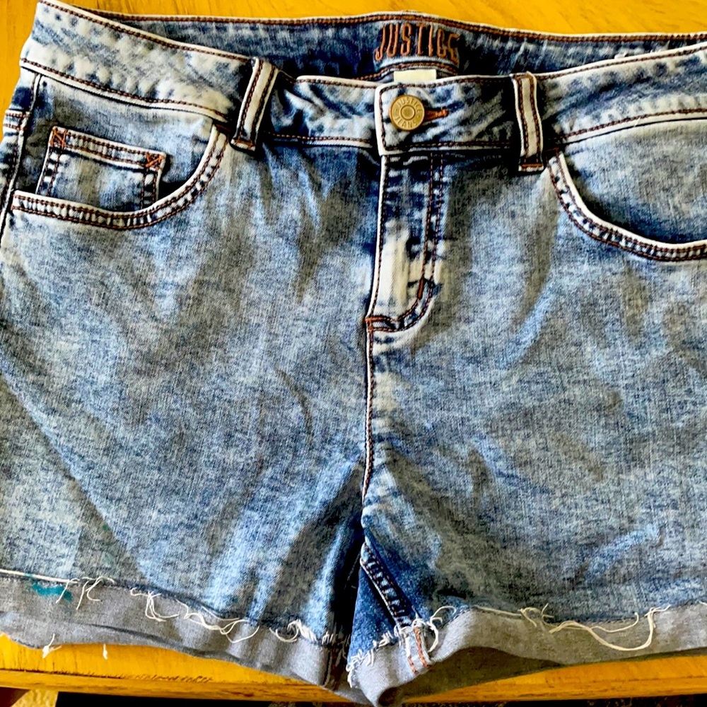 Justice Jean shorts. Perfect for back to school.